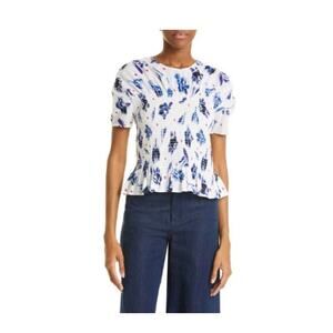 NWT Baum und Pferdgarten Mynowa Floral Print Blue Tulip, 40